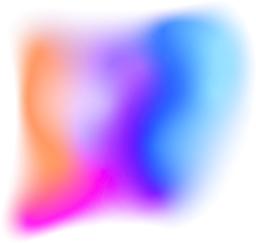 Gradient Blur Orange Purple Blue Green